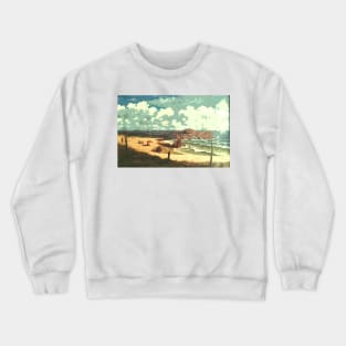 all sea and beach Crewneck Sweatshirt